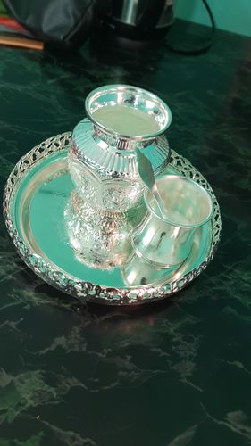 Customer photo review of German silver panchapatra