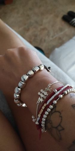 Customer photo review of Bracelet "Baroque Argenté"