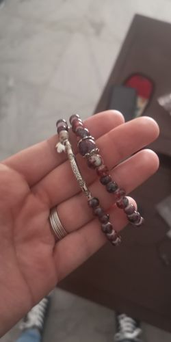 Customer photo review of Bracelet en perles Céramique - 3 coloris disponibles