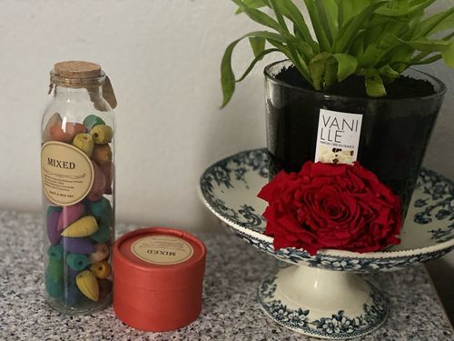 Customer photo review of Cônes d'encens à refoulement - 13 parfums disponibles