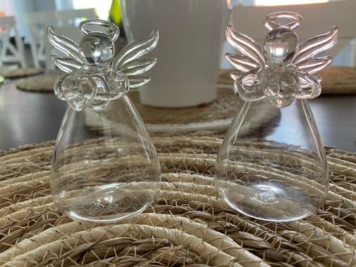 Customer photo review of Vase à fleurs "Ange Gardien"