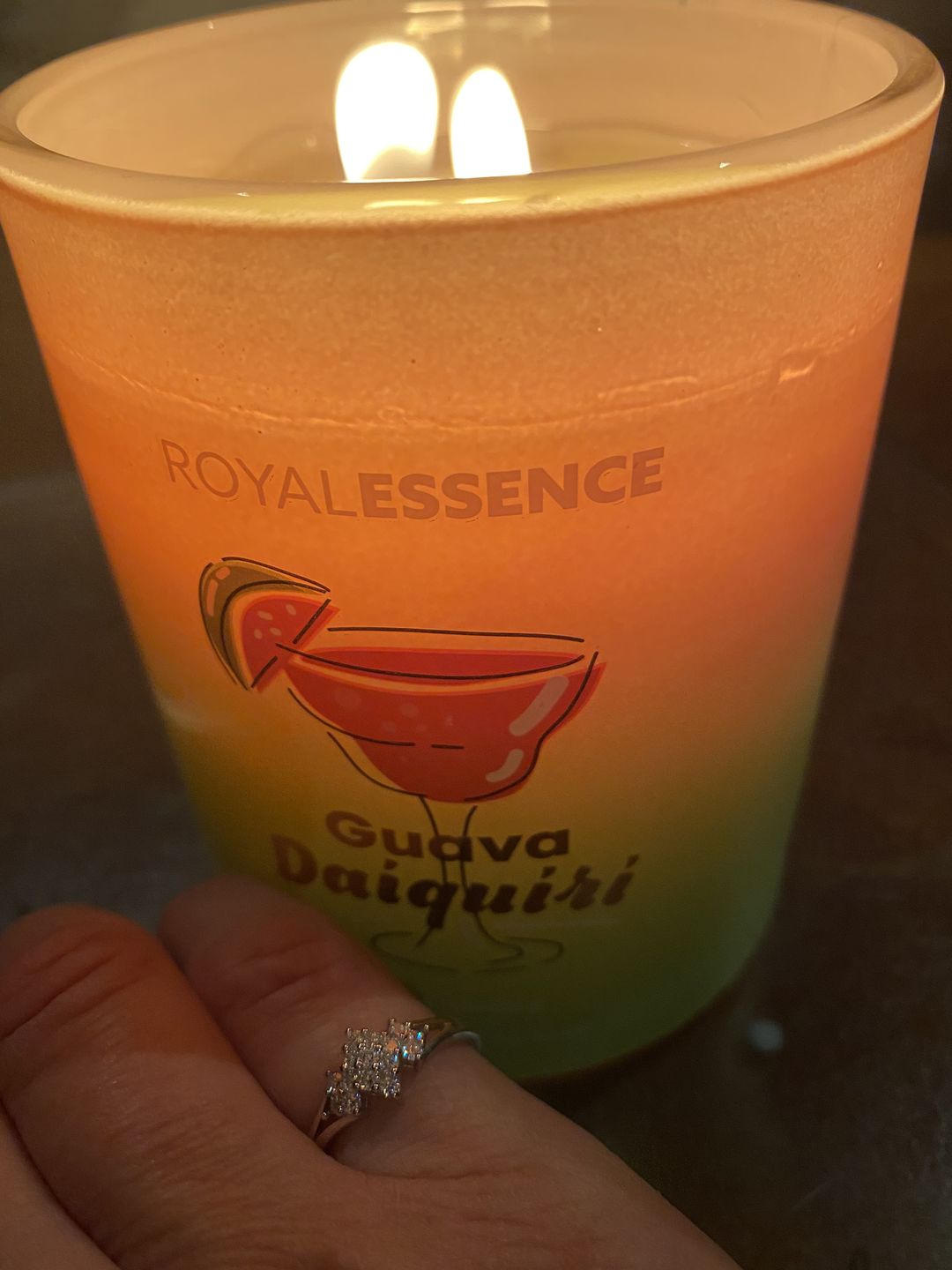 Customer photo review of Guava Daiquiri (Candle)