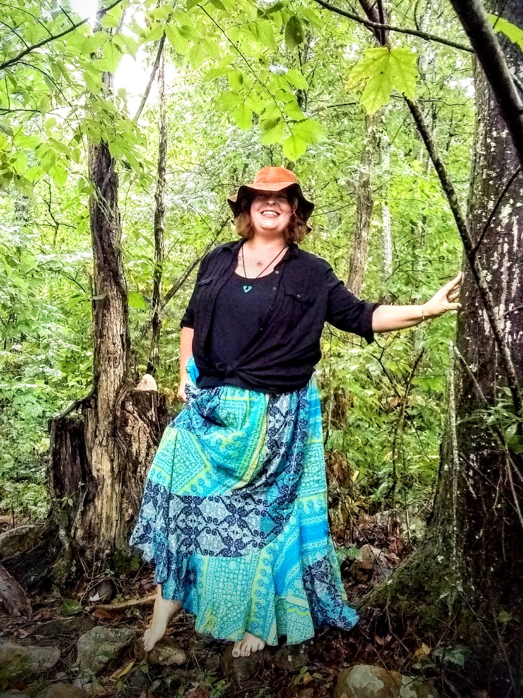 Customer photo review of Festival Goddess Skirt