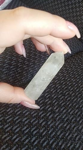 Customer photo review of Pointe de Quartz en Citrine