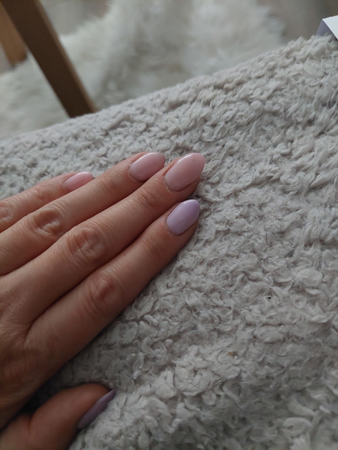 Customer photo review of Semilac Extend Care Base 5in1 809 Tender Pink 7ml