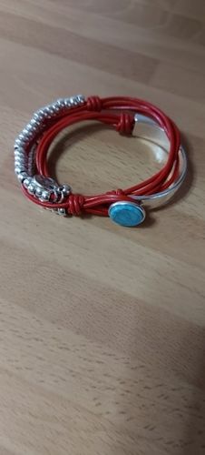 Customer photo review of Bracelet Wrap Bohème - 4 coloris disponibles