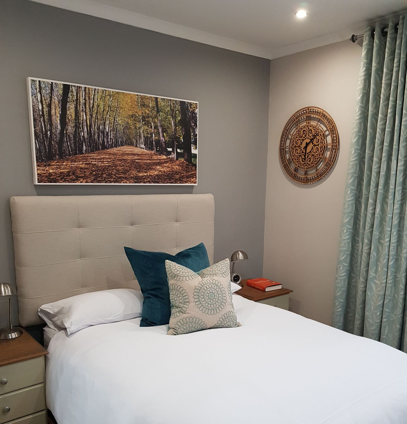 Customer photo review of Scandinavian White Duvet Cover Set