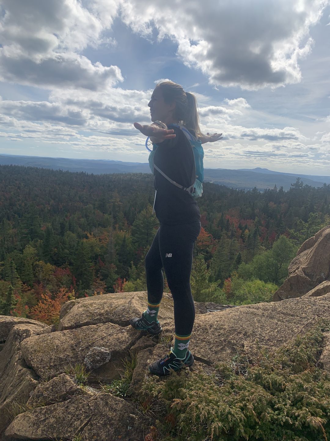 Customer photo review of XACTitude crew socks by Endur