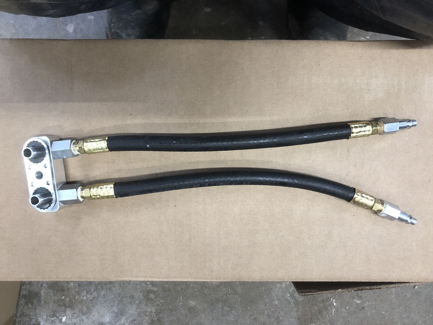 Customer photo review of 6L80E/8L90E Billet Transmission Low Profile Side Exit (With Gaskets and Fittings)