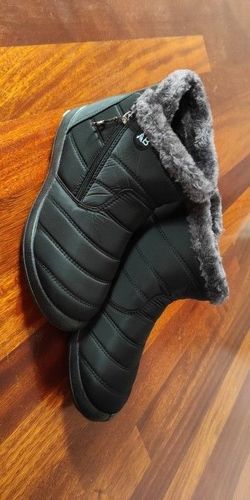 Customer photo review of Waterproof snow boots, -70% +Free Shipping