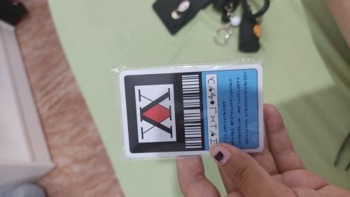Customer photo review of Hunter x Hunter License Card