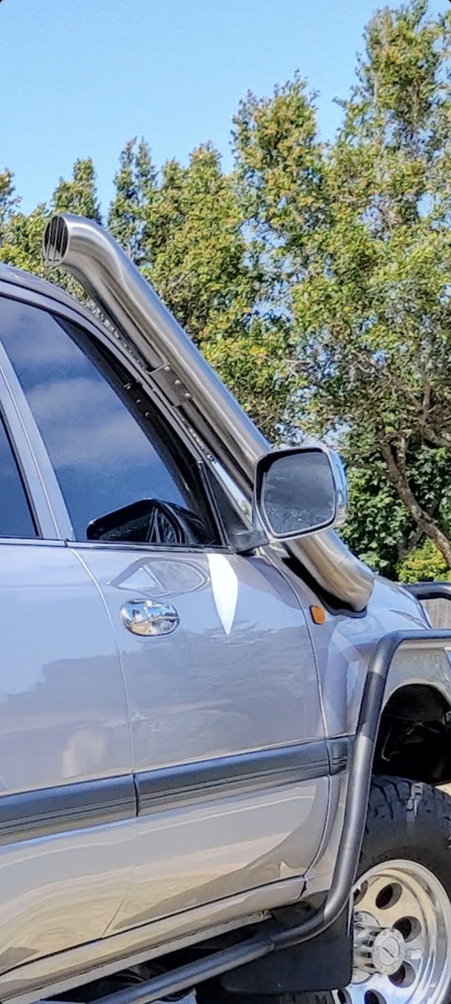 Customer photo review of 105 Series Landcruiser Snorkel