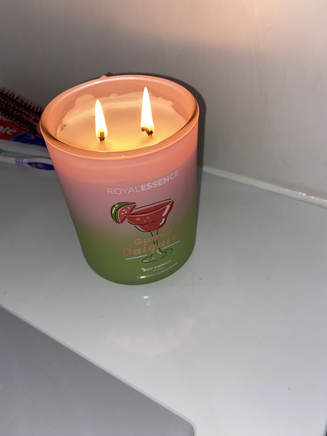 Customer photo review of Guava Daiquiri (Candle)