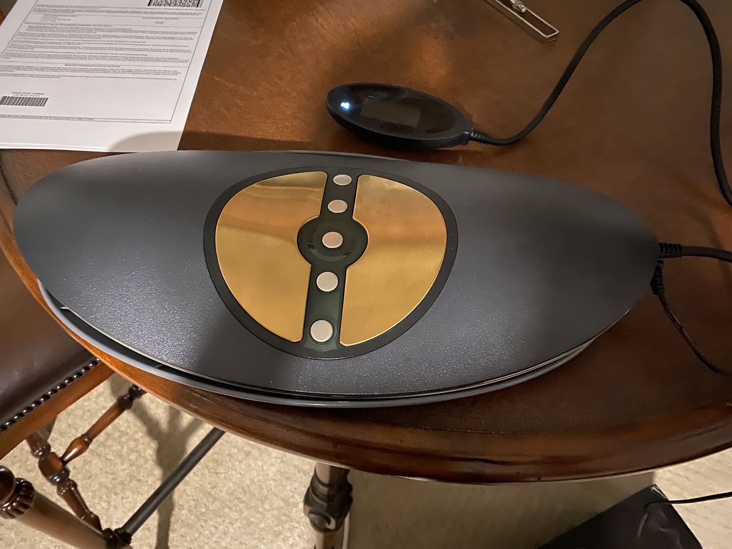 Customer photo review of Lumbartrax™ Multifunctional Lumbar Traction Device