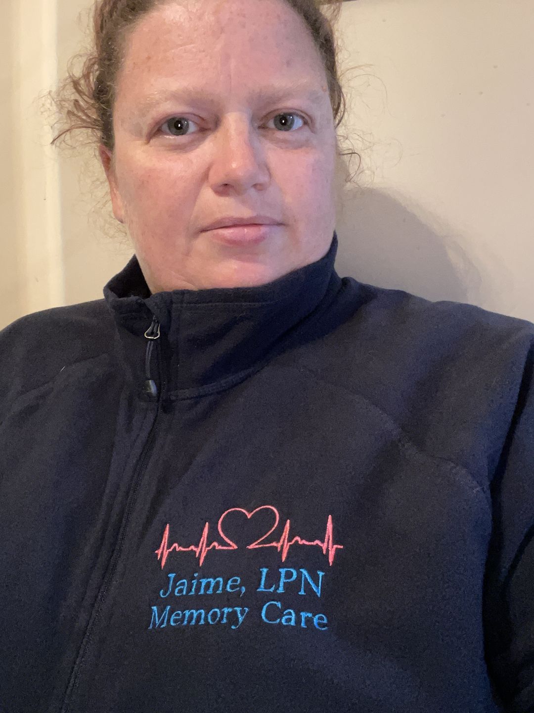 Customer photo review of EB225 Eddie Bauer® Ladies Full-Zip Microfleece Jacket