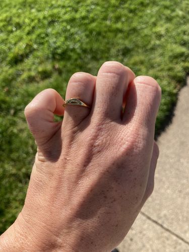 Customer photo review of Sunrise Signet