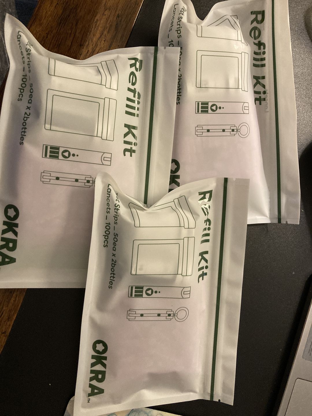 Customer photo review of OKRA Refill Kit