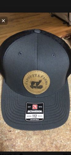 Customer photo review of Richardson 112 Leather Patch Hat