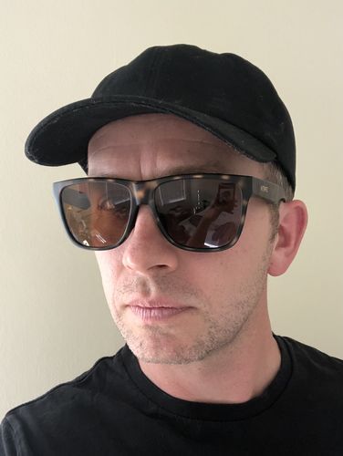 Customer photo review of Big Black Dad Hat