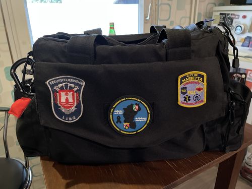 Customer photo review of Solidaritätspatch Hochwasserkatastrophe Rubber Patch