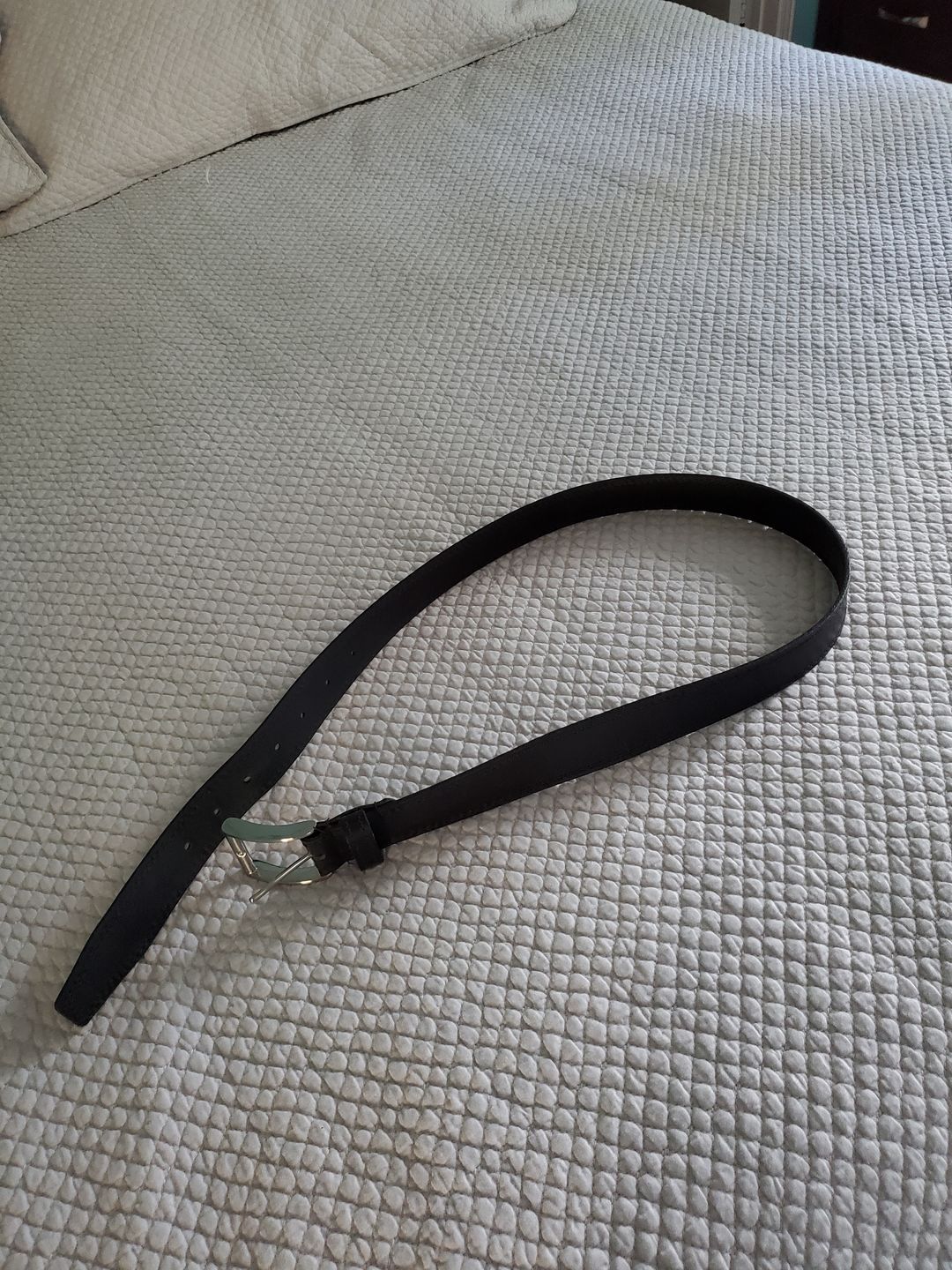 Customer photo review of The Milestone Belt - Black Formal 100% Real Leather Belt