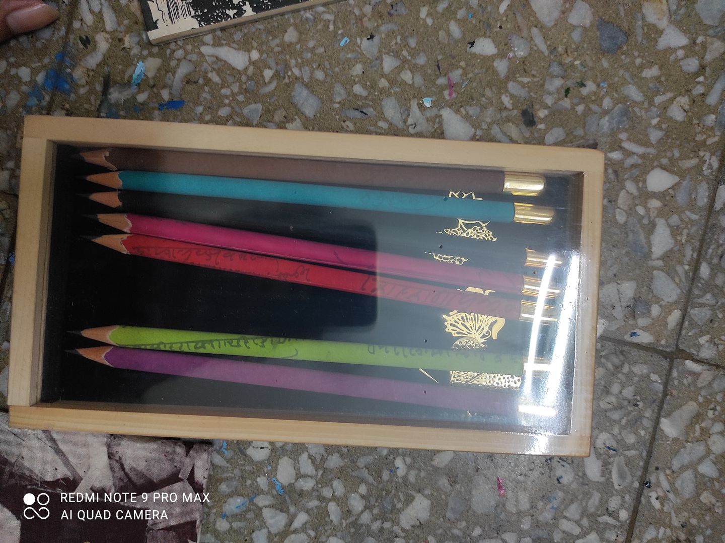 Customer photo review of Pencil With Charms Box