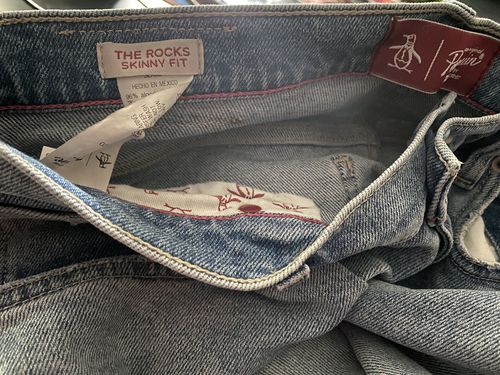 Customer photo review of JEANS VINTAGE SKINNY FIT AZUL CLARO