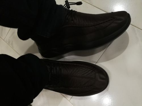 Customer photo review of Plush Warm Winter Men Shoes