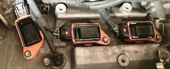 Customer photo review of Toyota V6 High Performance Coil Packs