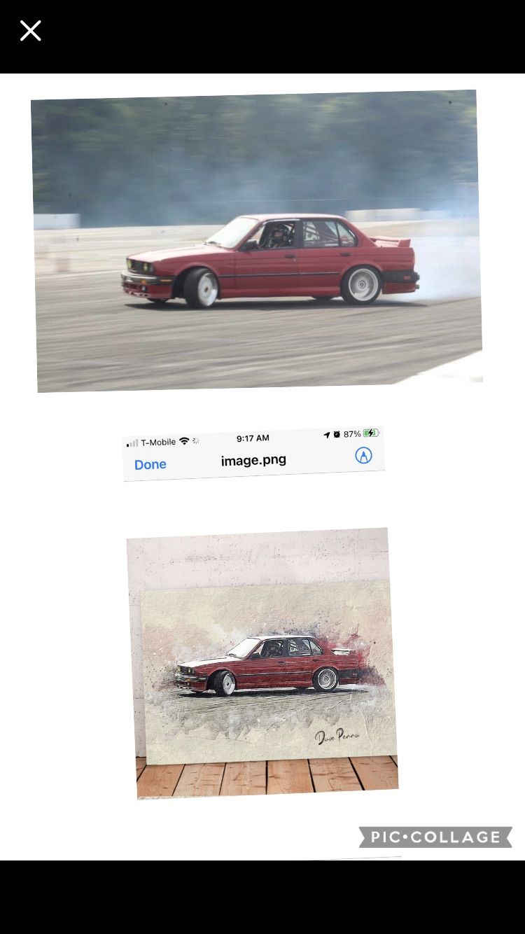 Customer photo review of Personalized Car photo Painting