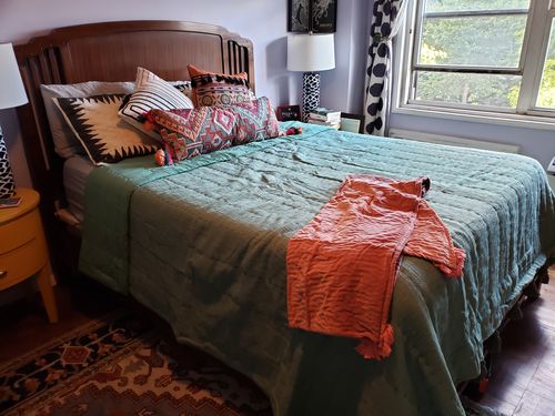 Customer photo review of Sol Quilt in Sage by Like a Lion™