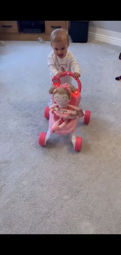 Customer photo review of Leyadoll Soft Plush Personalized Leya Doll, My First Baby Doll