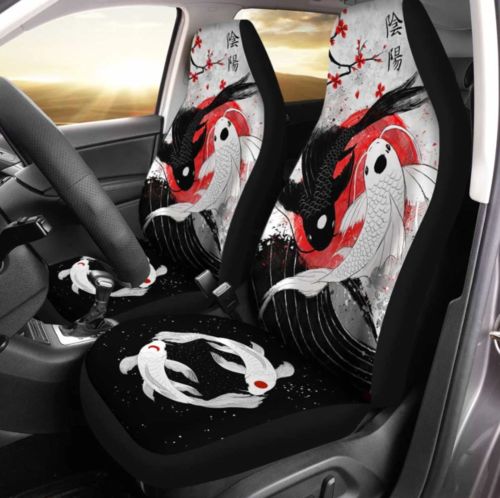Customer photo review of Akatsuki Members Car Seat Covers Custom Naruto Anime Car Accessories