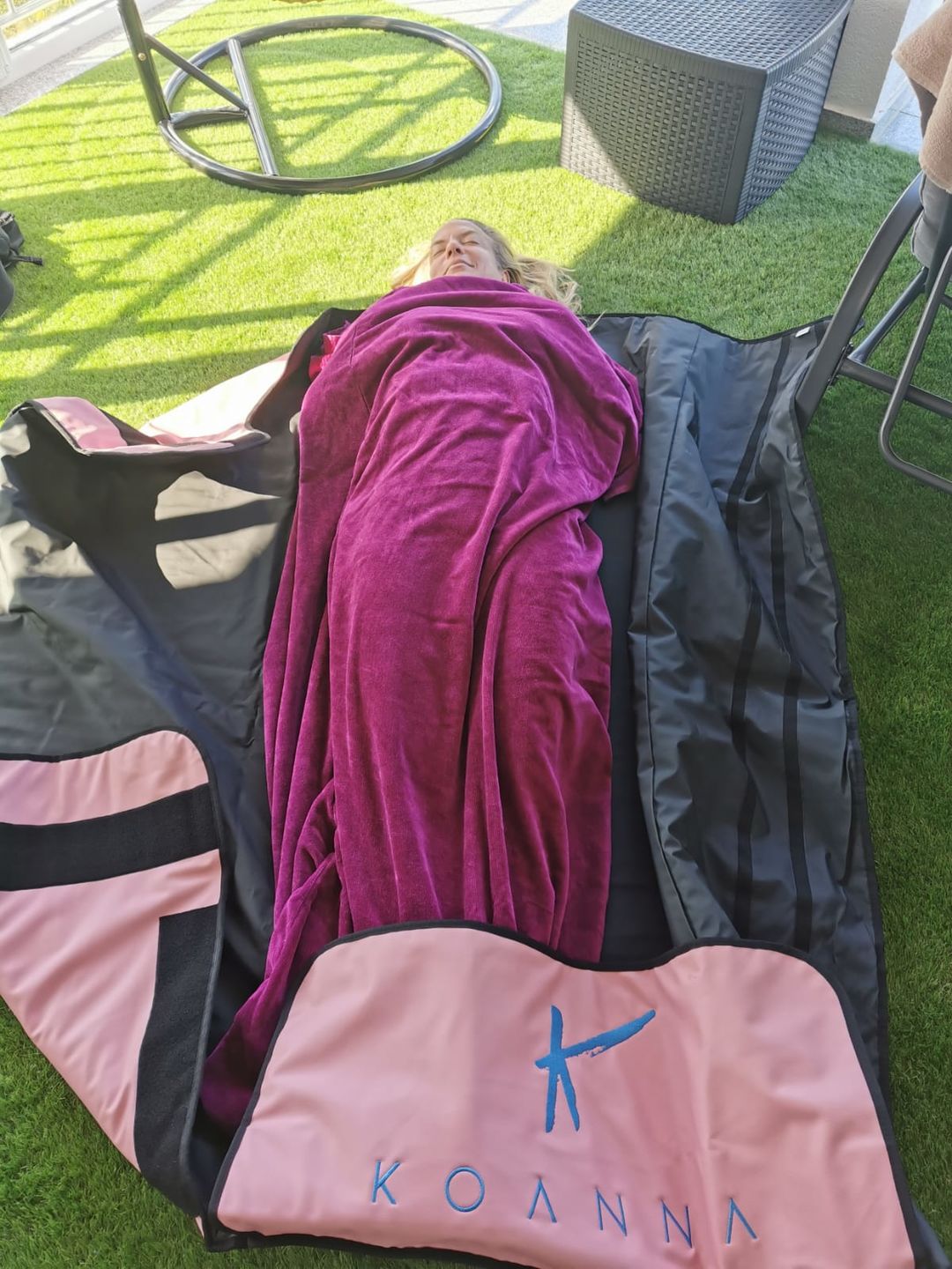 Customer photo review of Saunadecken-Einlage
