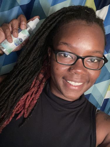 Customer photo review of Refresher Spray w/ Rose Water | 4 oz