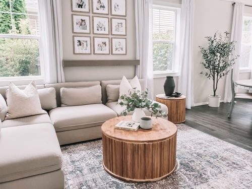Customer photo review of Distressed Vintage Kendra Ash Area Rug