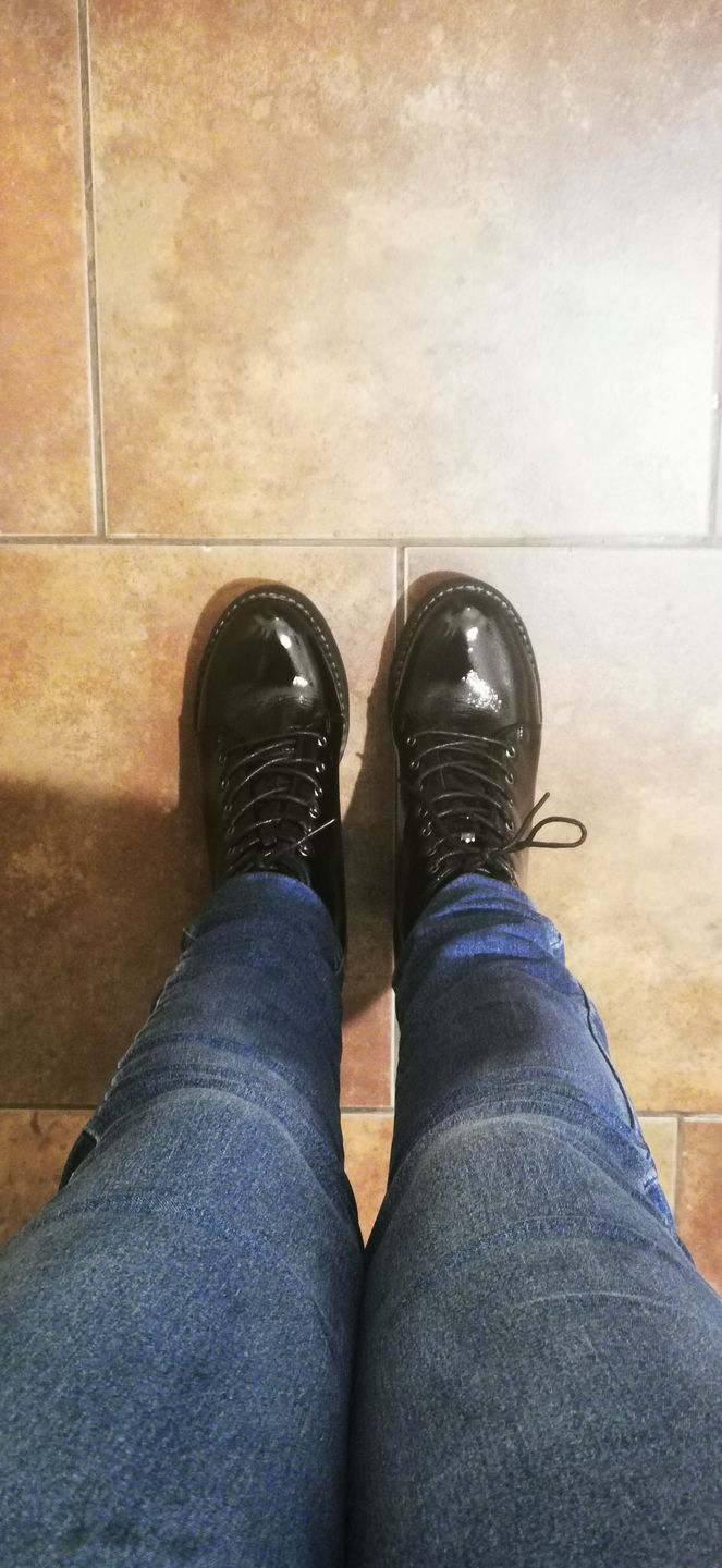 Customer photo review of BOTÍN NEGRO C7328