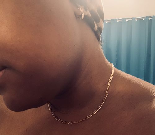 Customer photo review of Hope Layering Chain