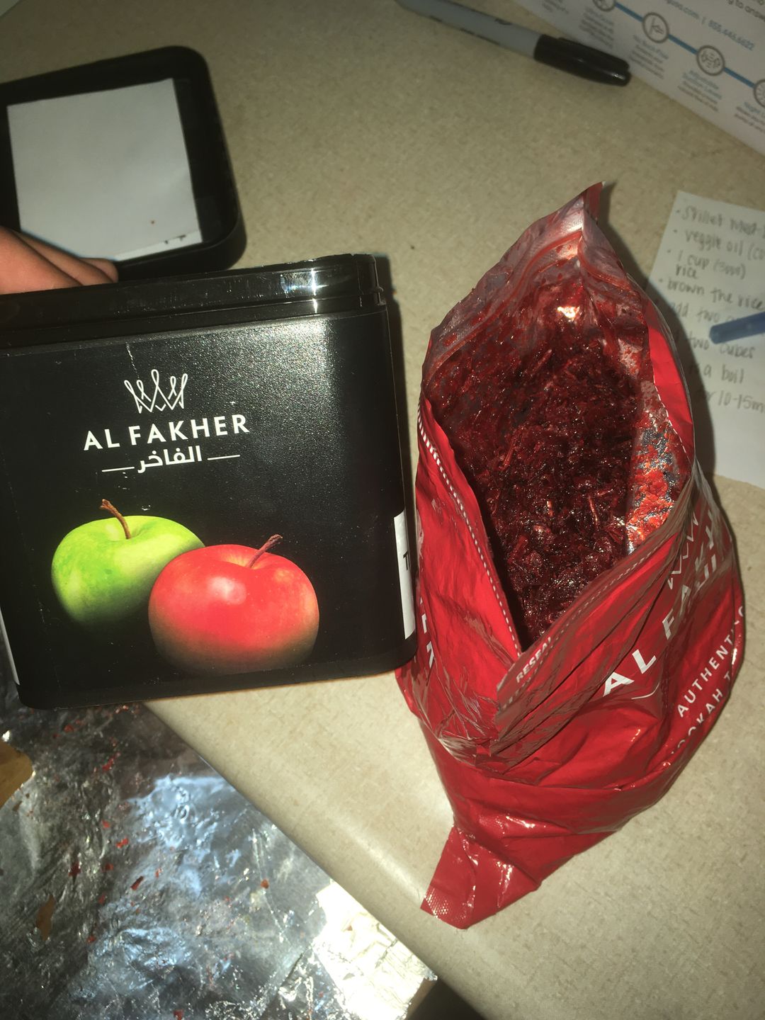 Customer photo review of Al Fakher Shisha Kilo