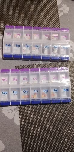 Customer photo review of Tjedni organizator lijekova (na hrvatskom jeziku)
