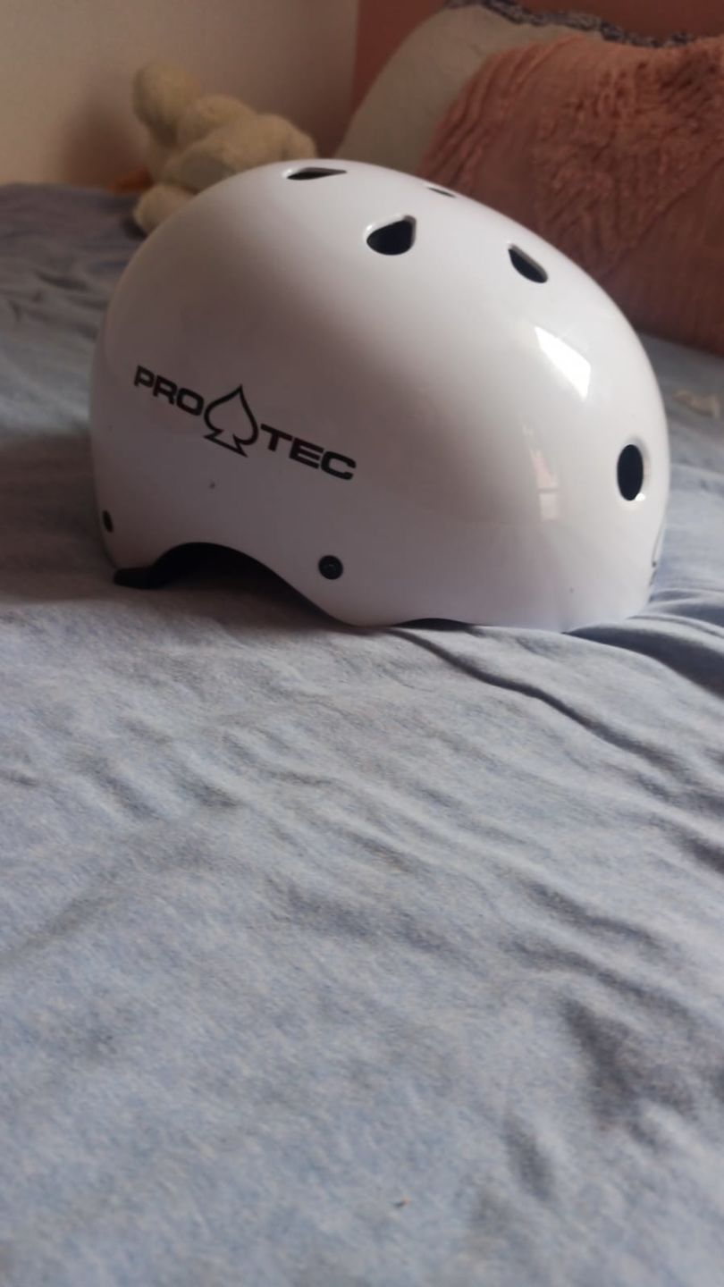 Customer photo review of קסדה לאקסטרים PRO-TEC CLASSIC כחול בהיר