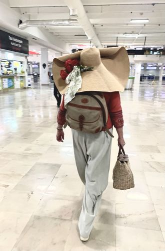 Customer photo review of Spring Embroidery Lace-up Cardigan Coat