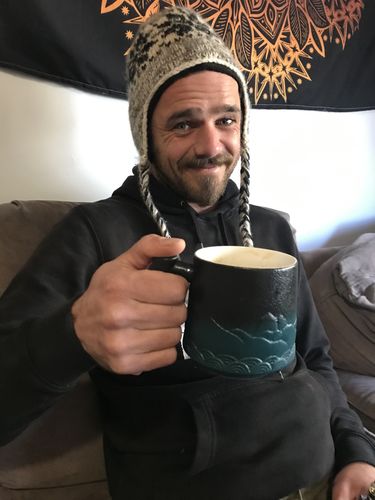 Customer photo review of Mountain & Sea Coffee & Tea Mug