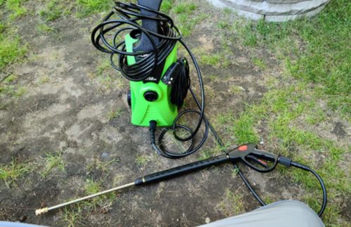 Customer photo review of Universal Pressure Washer Gun Kit