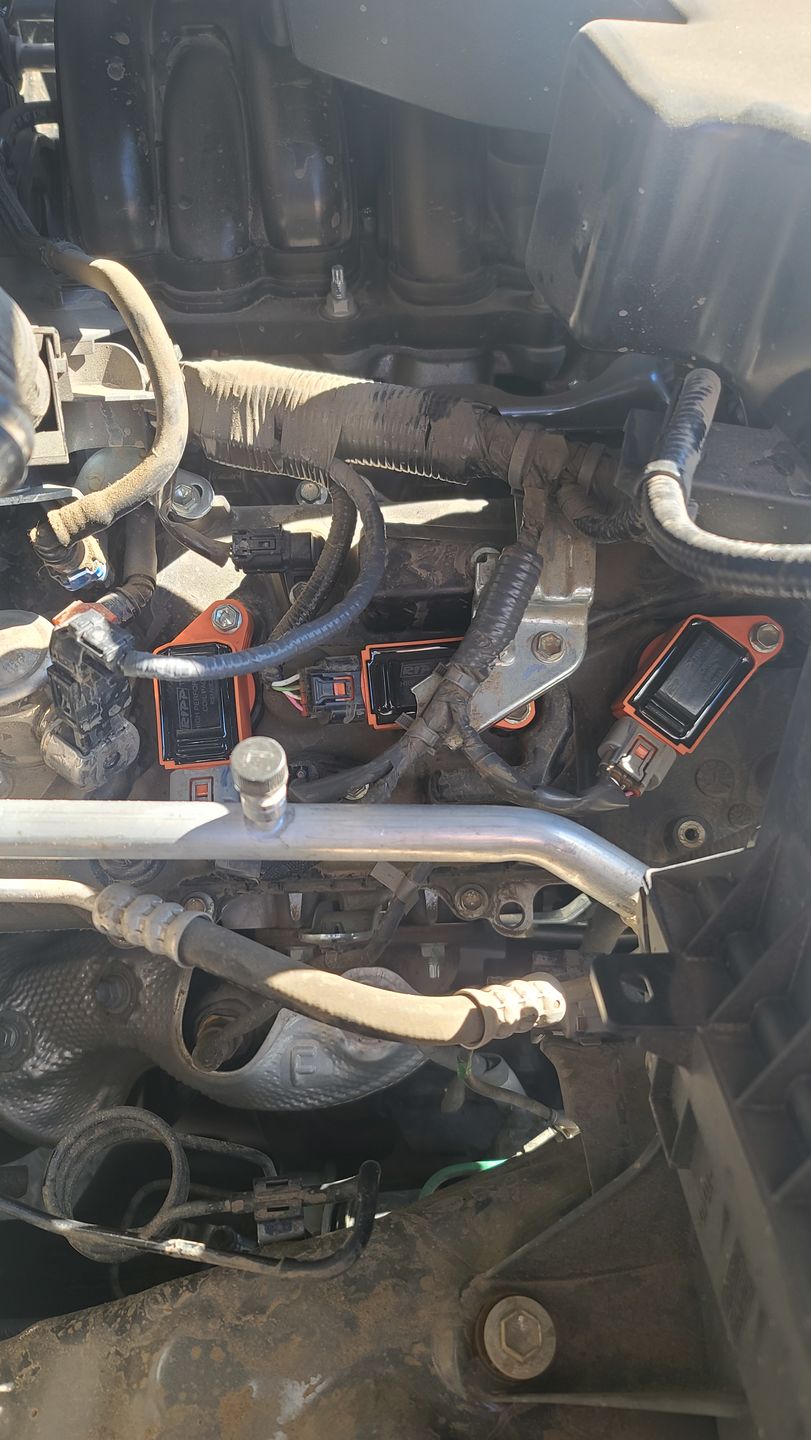 Customer photo review of Toyota V6 High Performance Coil Packs