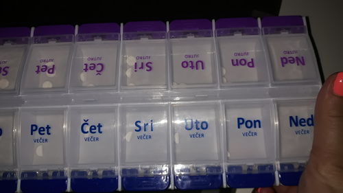 Customer photo review of Tjedni organizator lijekova (na hrvatskom jeziku)