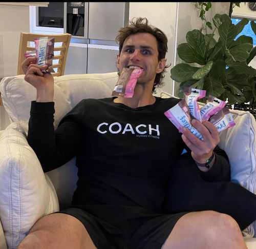 Customer photo review of PROLLIES - Whey protein lollies (BOX OF 10) Neapolitan Flavour