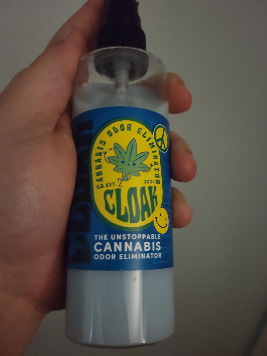 Customer photo review of Fuck Anxiety Cloak Spray