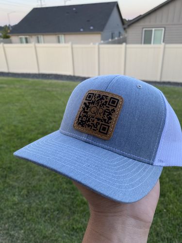 Customer photo review of Richardson 112 Leather Patch Hat