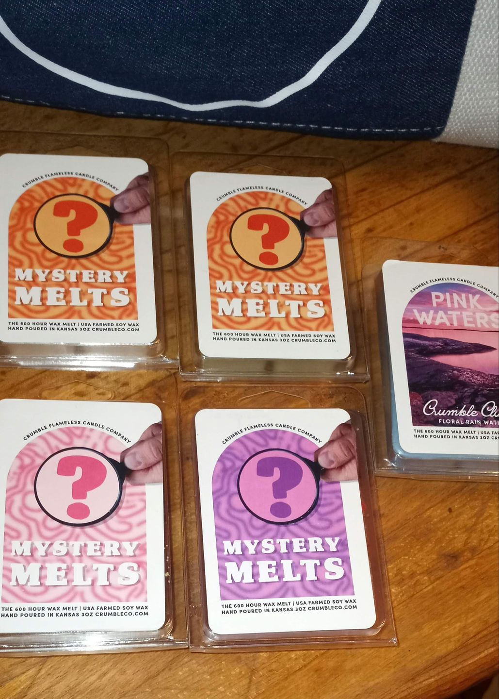 Customer photo review of Mystery Melt Bundle(5 bars)!